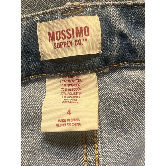 Mission Supply Co. A Line Denim Skirt Sz 4 - Picture 3 of 4